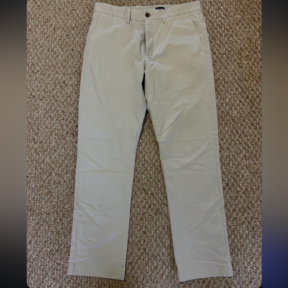 J. Crew Tan Chinos Versatile Cotton-Blend Pants